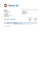 WaWi Formularvorlagen Set «Multo»